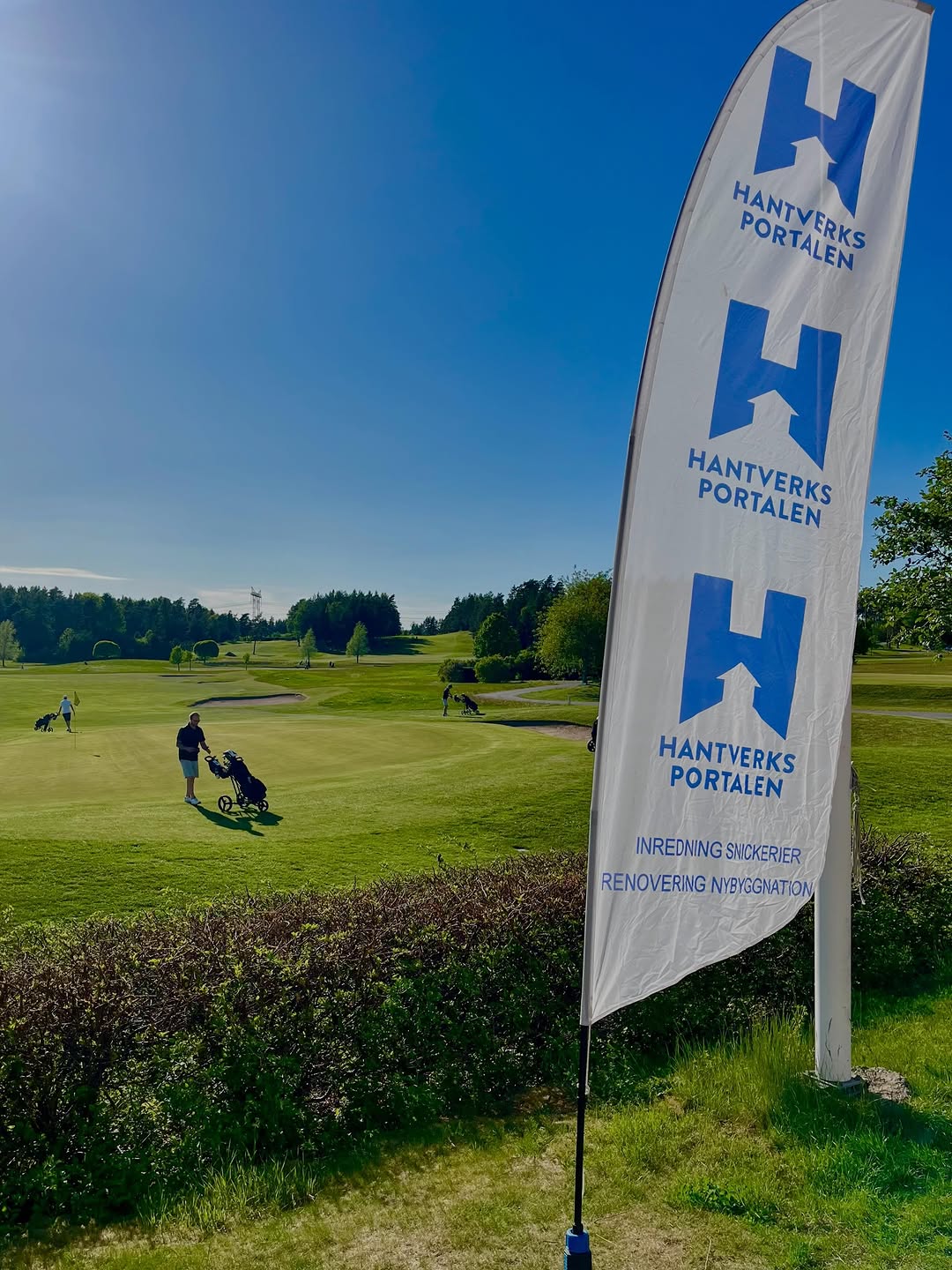 I fredags spelade vi första upplagan av HVP-Golfen. Blev en väldigt lyckad dag med vänner och samarbetspartners! Tack @v