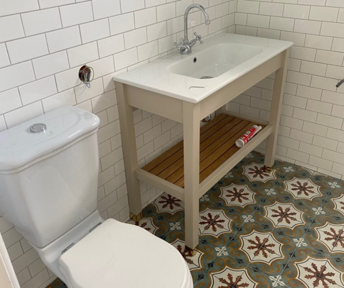 Referensprojekt badrumsrenovering – bild 2